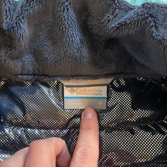 Columbia Omni-heat blue puffer‎ vest women’s small - Picture 4 of 9